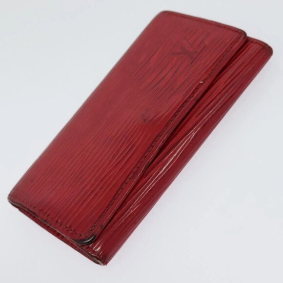 LOUIS VUITTON Epi Key Case 10set Yellow Red blue LV Auth CB080 - Picture 6 of 16